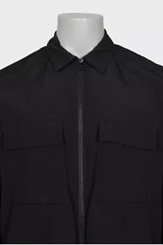 Men's windbreaker with pockets