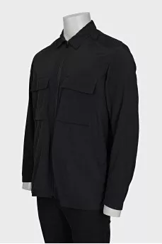 Men's windbreaker with pockets