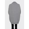 Cashmere sleeveless cardigan