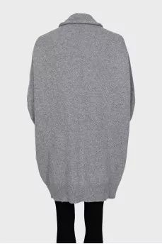 Cashmere sleeveless cardigan