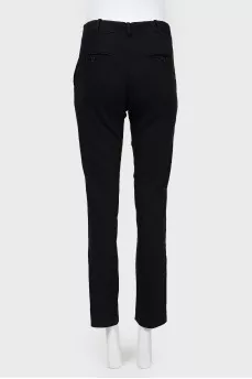 Classic straight fit trousers