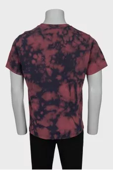 Men's tie-dye T-shirt