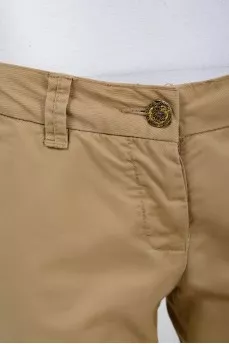 Low waist straight trousers