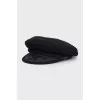 Cap with a decorative element on the front