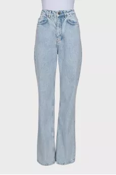 Light blue straight fit jeans