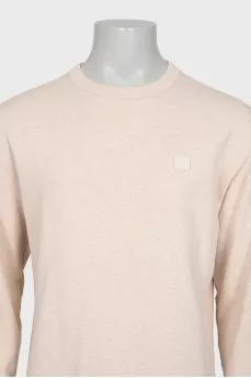 Men's beige sweatshirt