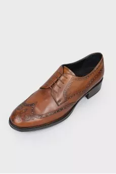 Lace-up men's brogues