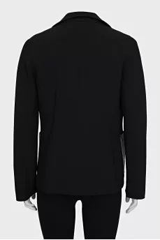 Jacket with patch pockets