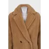 Brown button-down coat