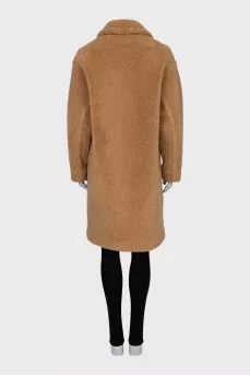 Brown button-down coat