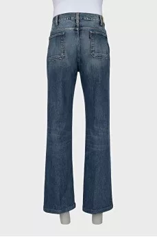 Men's wide-leg jeans