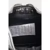 Silver oval bag