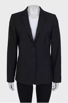 Black wool jacket