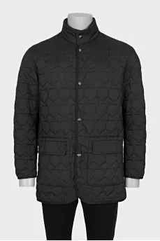 Men's reversible jacket with buttons