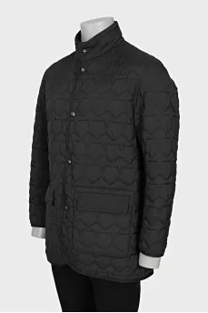 Men's reversible jacket with buttons