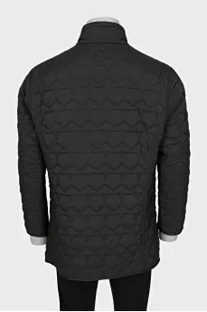 Men's reversible jacket with buttons