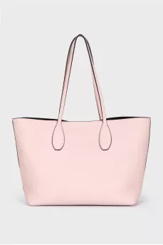 Gancini Studio Leather Tote