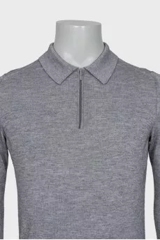 Men's cashmere and silk pullover
