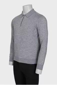 Men's cashmere and silk pullover
