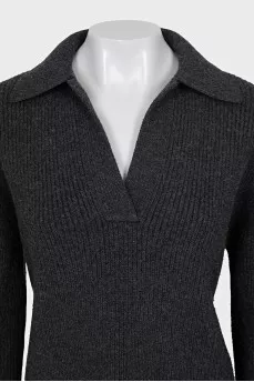 Oversized pullover made of wool and cashmere