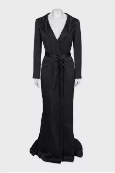 Black maxi dress