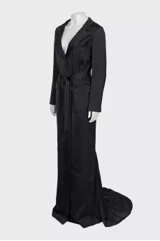 Black maxi dress