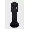 Black maxi dress