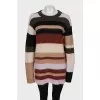 Striped oversized sweater