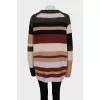 Striped oversized sweater