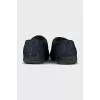 Men's blue loafers
