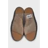 Men's blue loafers