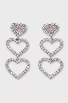 Clips decorated with crystals