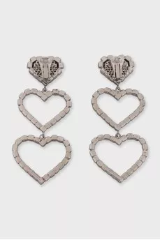 Clips decorated with crystals
