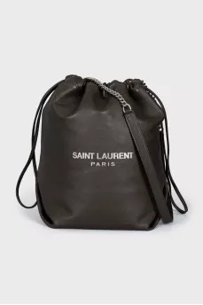 Leather Teddy Bucket Bag