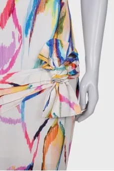 Fitted printed dress