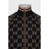 Men's zippered cardigan
