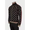 Men's zippered cardigan