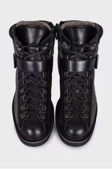 Insulated silver boots