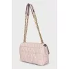 Quilted leather shoulder bag