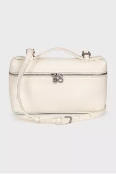 Extra Pocket Leather Crossbody Bag