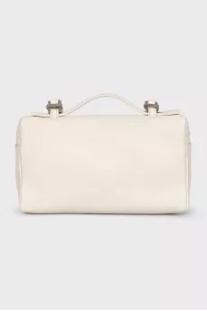 Extra Pocket Leather Crossbody Bag