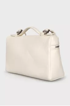 Extra Pocket Leather Crossbody Bag