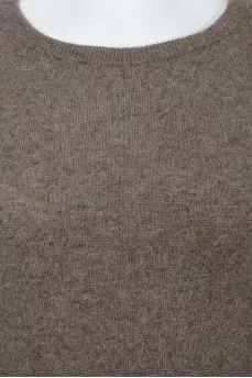 Cashmere dress of medium length