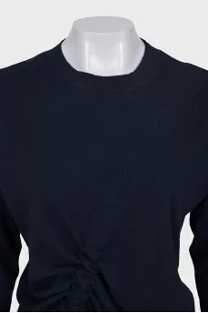 Oversized wool and cashmere jumper
