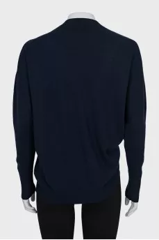 Oversized wool and cashmere jumper
