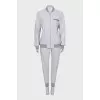 Tracksuit with tapered trousers