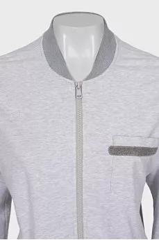 Tracksuit with tapered trousers