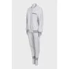 Tracksuit with tapered trousers