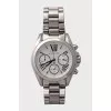 Silver round watch