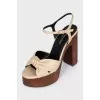 Bianca heeled sandals